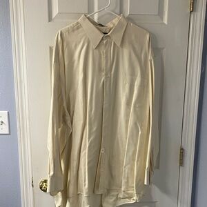 Classic Cream Men's Dress Shirt